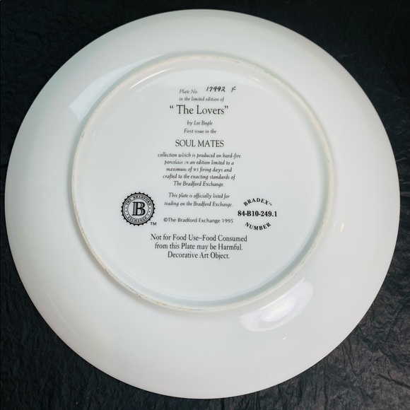 Soul Mates Series "The Lovers" By Lee Bogle from The Bradford Exchange - Picture 2 of 3